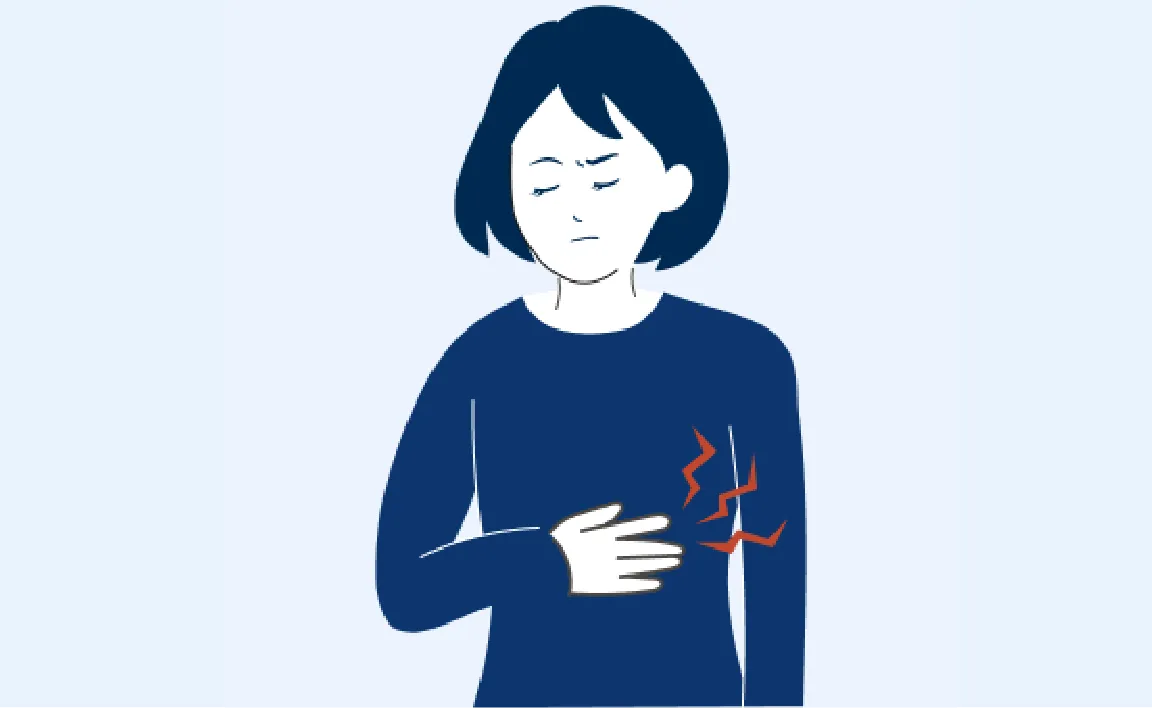 上腹部の症状